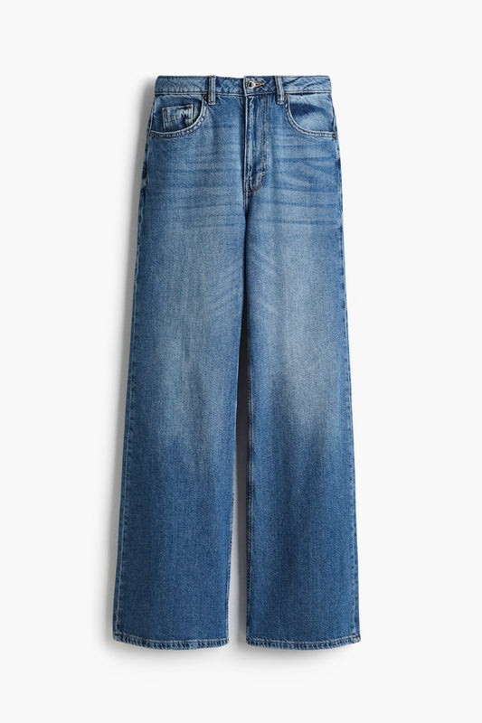 Azure Wide Leg Jeans