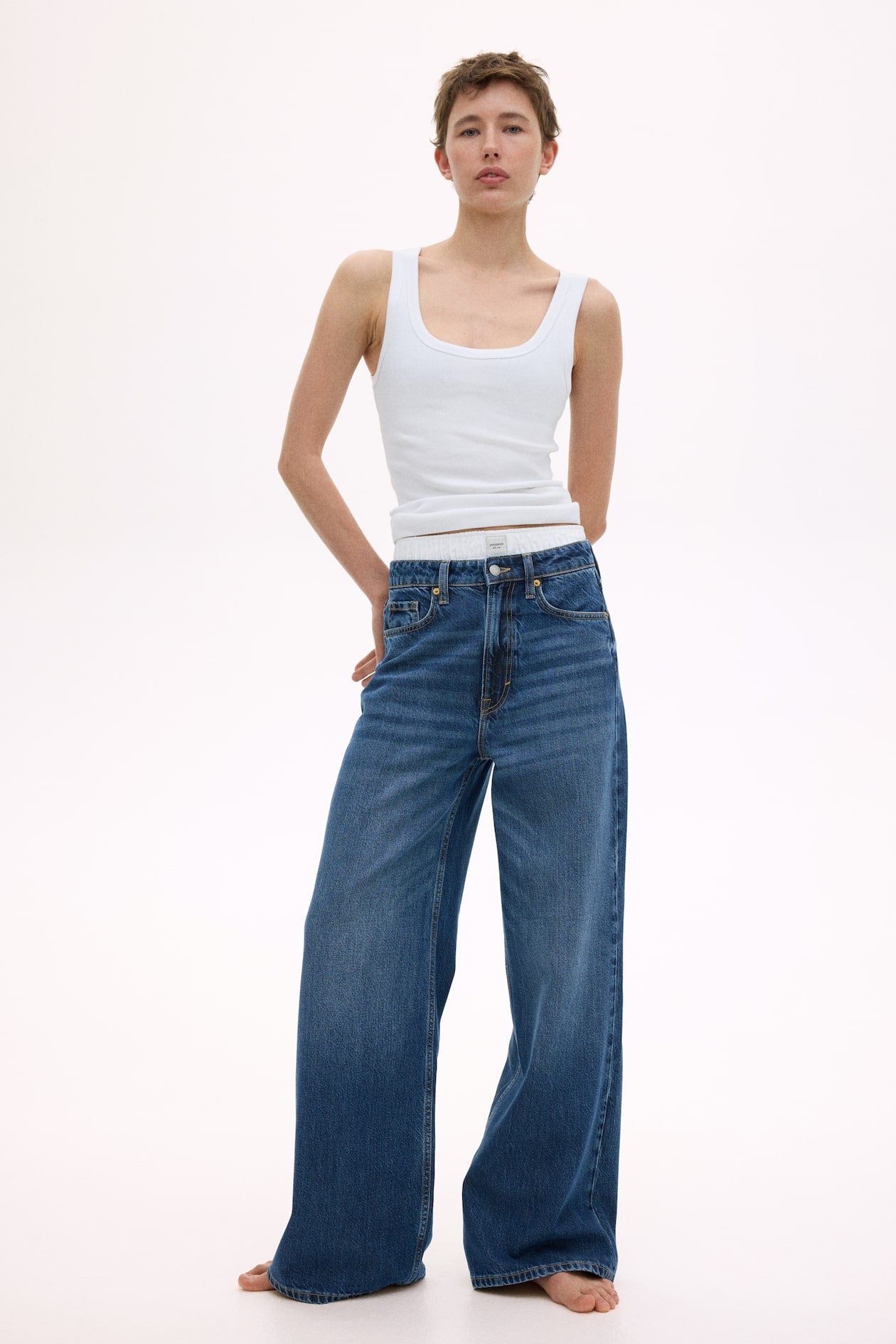 Ribbed Vest Top