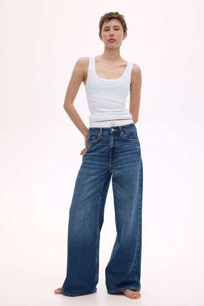 Ribbed Vest Top