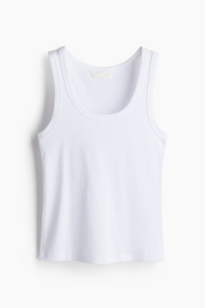Ribbed Vest Top