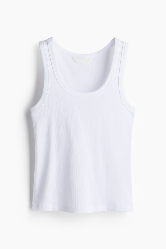 Ribbed Vest Top