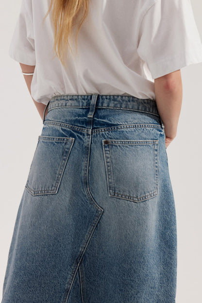 Sapphire Denim Skirt